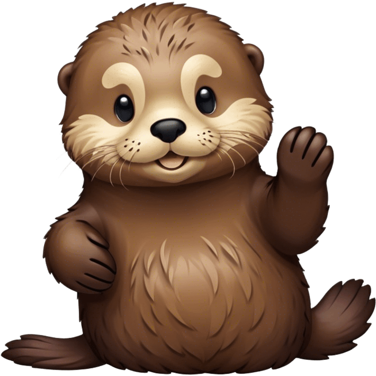 sea otter emoji