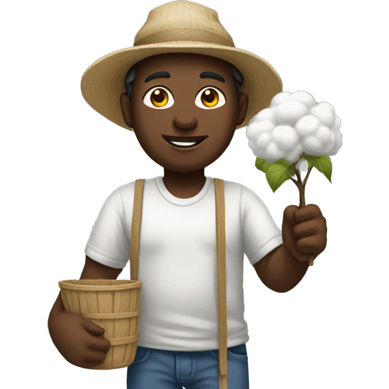 Cotton picker emoji