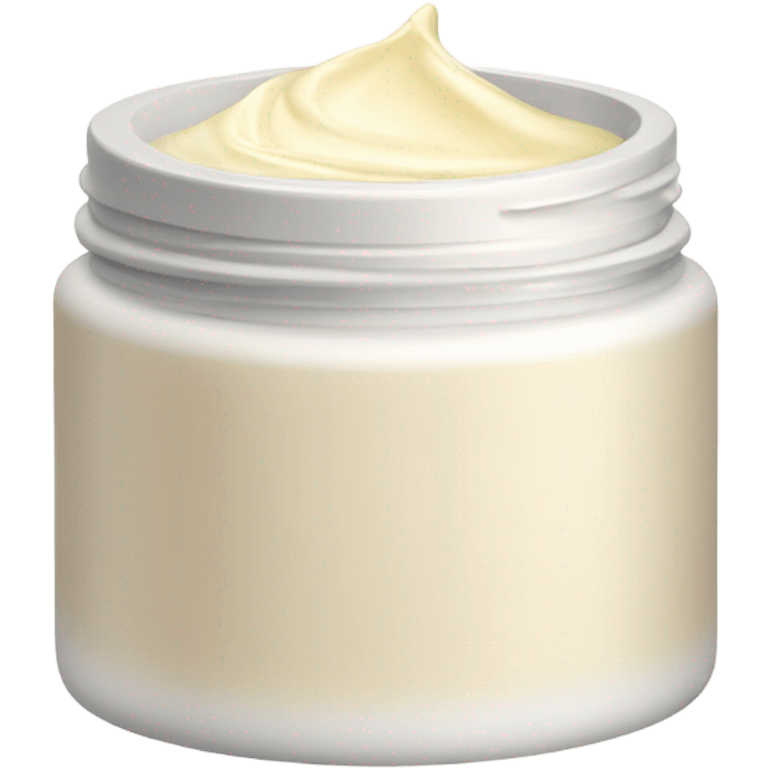 Face cream without cover emoji