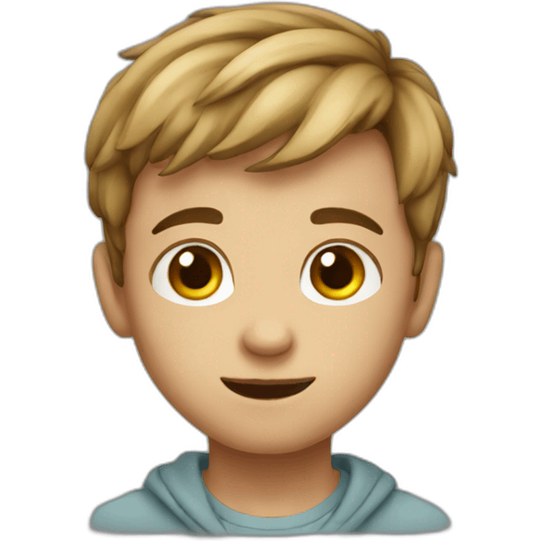 Cute boy emoji