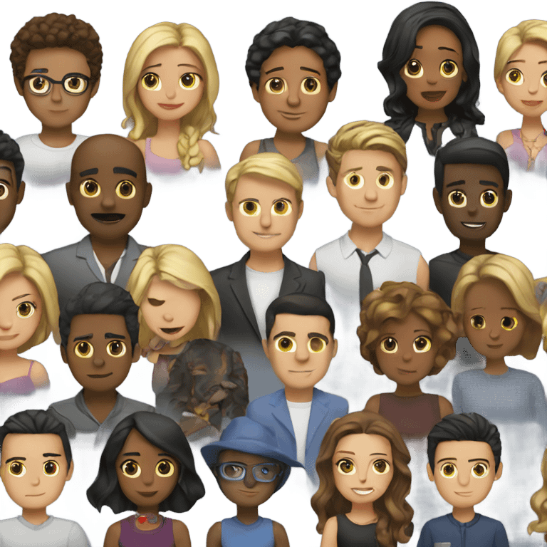 friends tv show  emoji