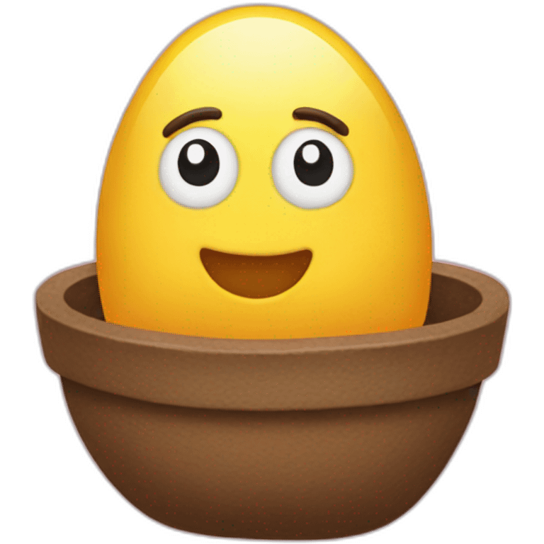 Mashmellow peep emoji