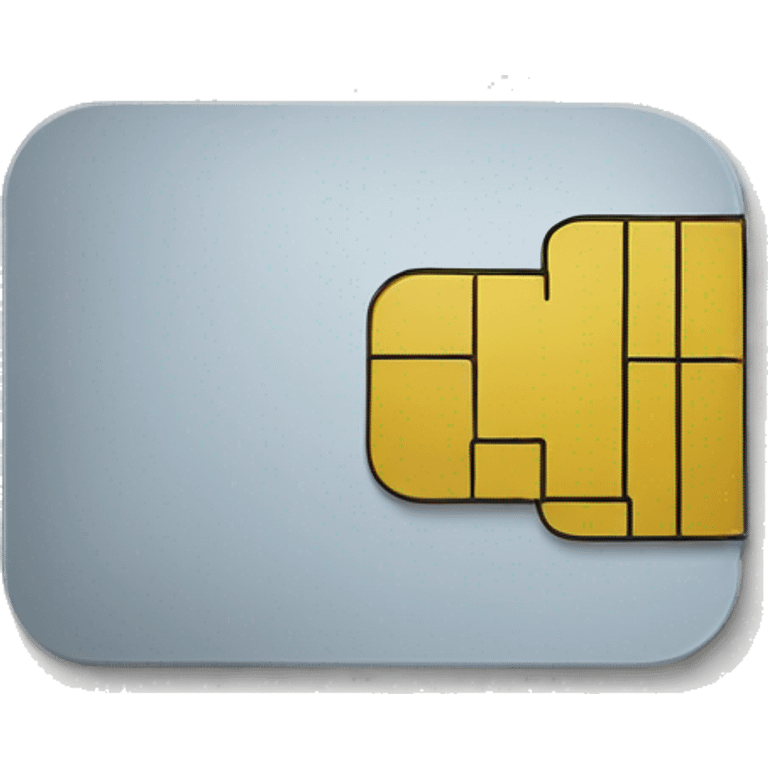 mobile sim card emoji