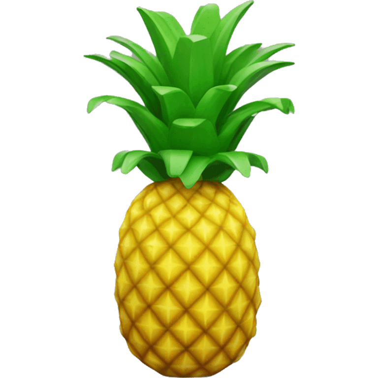 3D Pineapple  emoji