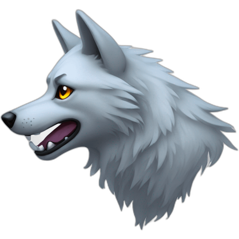 wolf ghost emoji