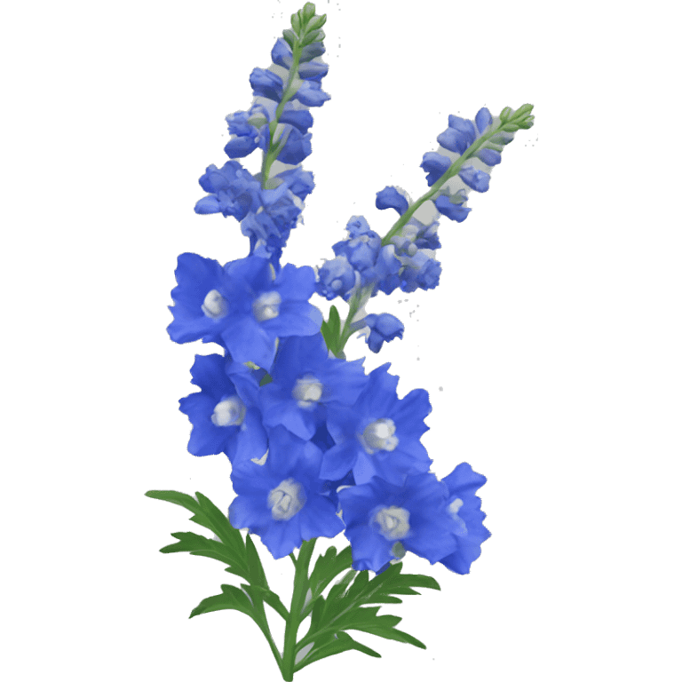 delphinium bouquet emoji