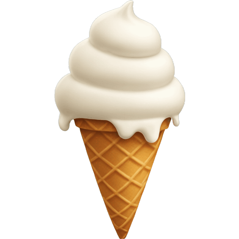 ice cream cone emoji