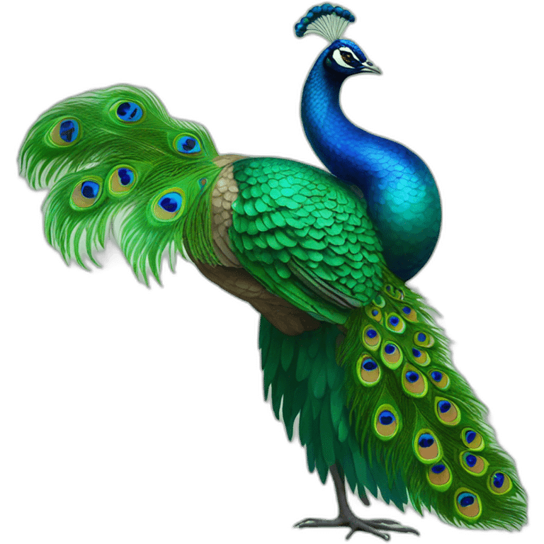 Lord Shen peacock emoji