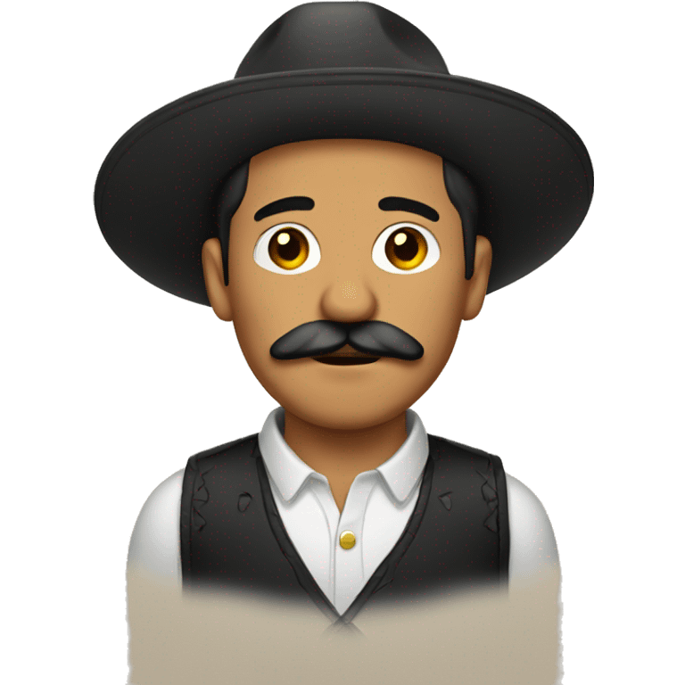 Mexican man with mustache emoji