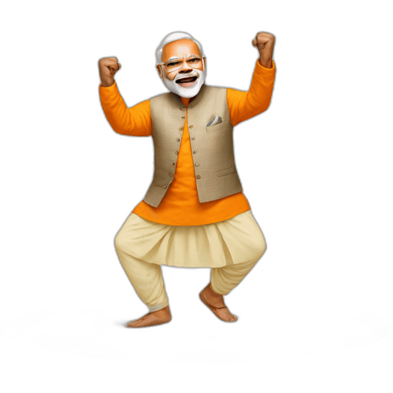 Modi dance  emoji