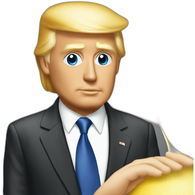 perfume and donald trump emoji