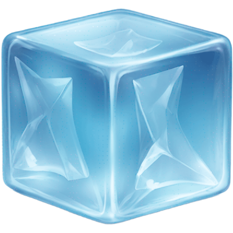 Ice cube emoji