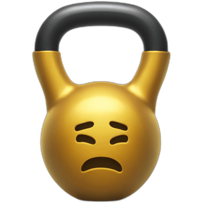 kettlebell press emoji