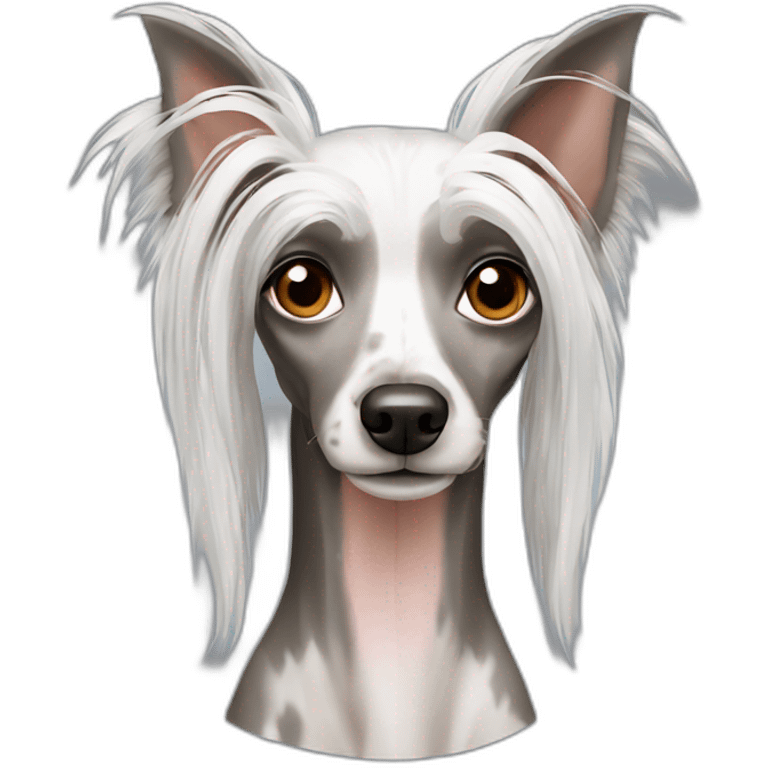 Chinese Crested Dog emoji