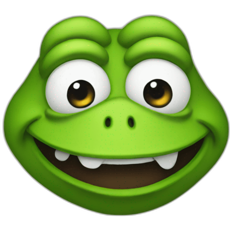 evil kermit emoji