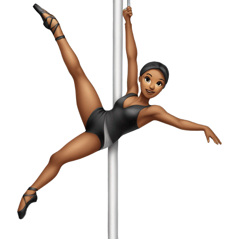 Pole dancer girl emoji