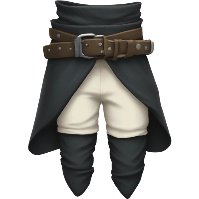 Dagger strapped to thigh  emoji