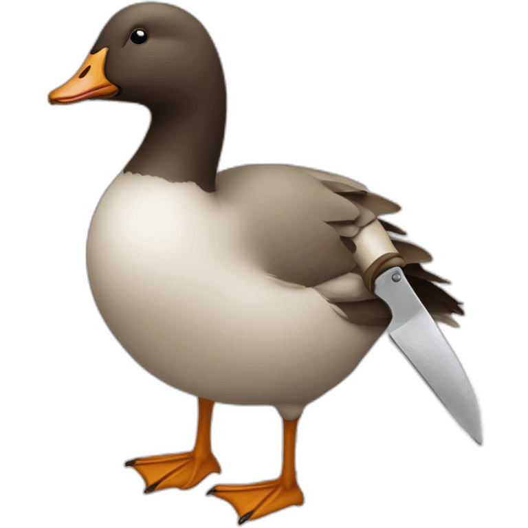 untitled-goose-holding-butterknife emoji