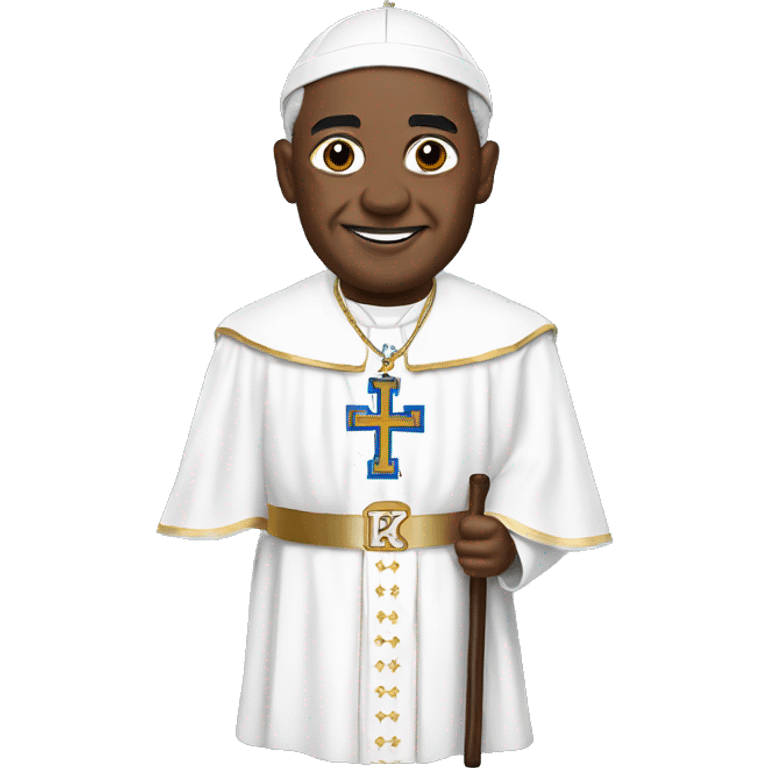 Pope in a Kentucky jersey  emoji