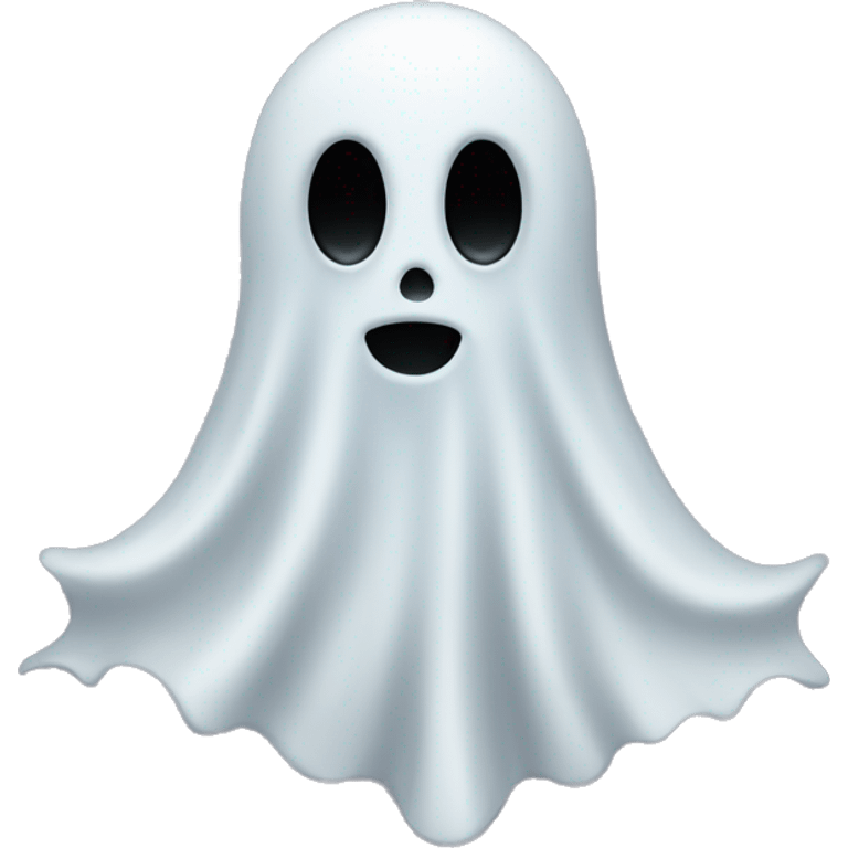 Creepy ghost emoji