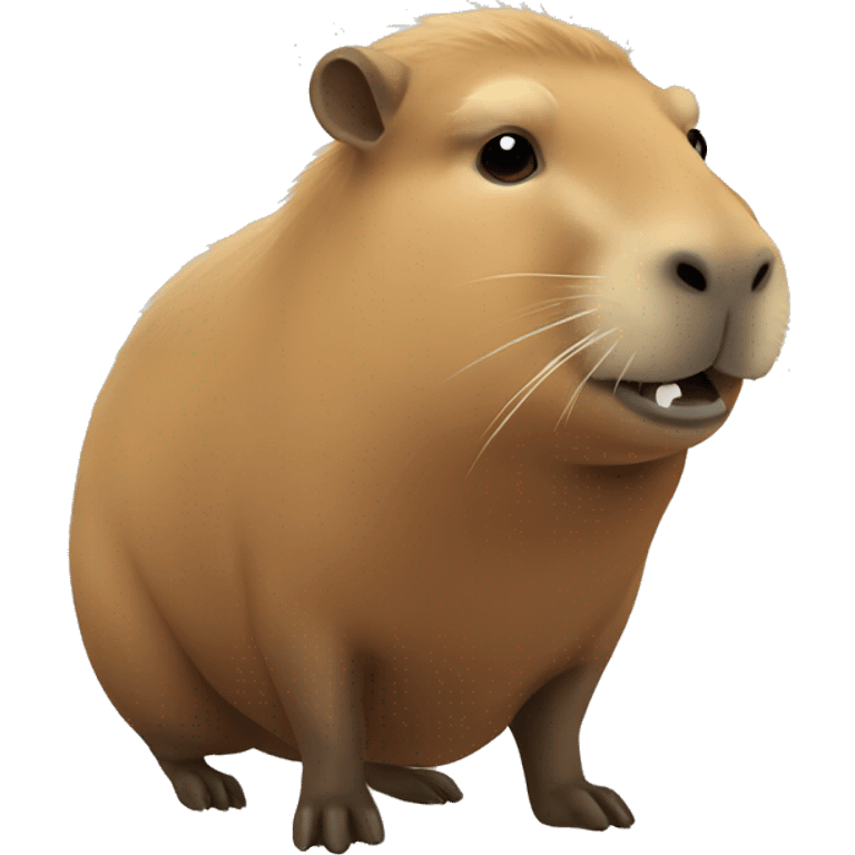 Capybara emoji