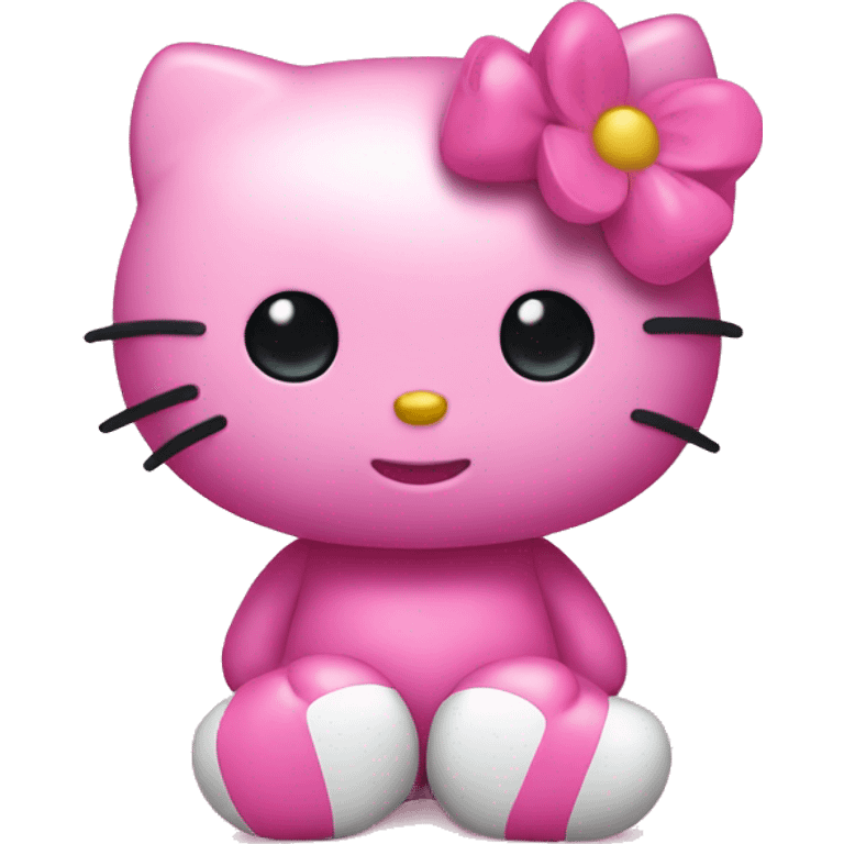 Hello kitty pink  emoji