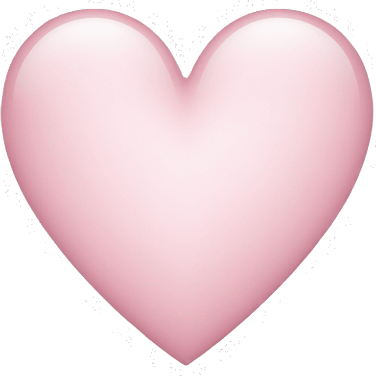 light pink heart emoji