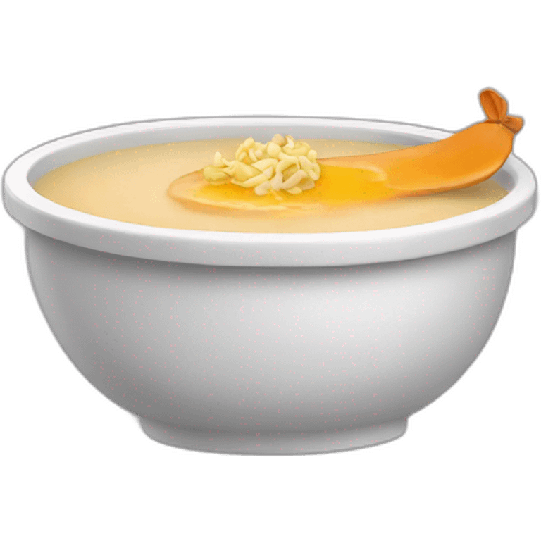 Shoe in the soup emoji