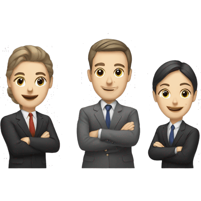 business team in Russia emoji