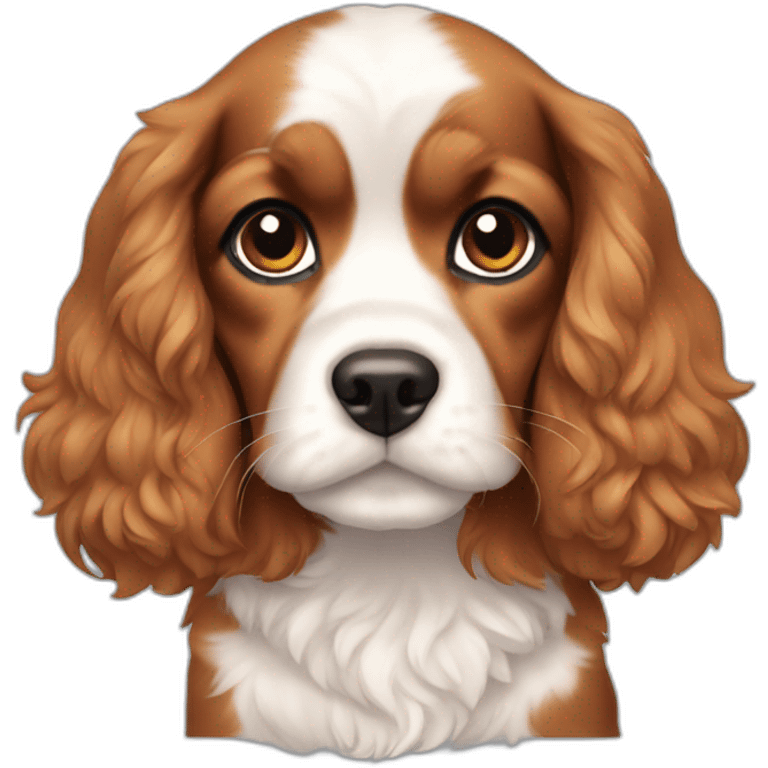 Cavalier puppy emoji