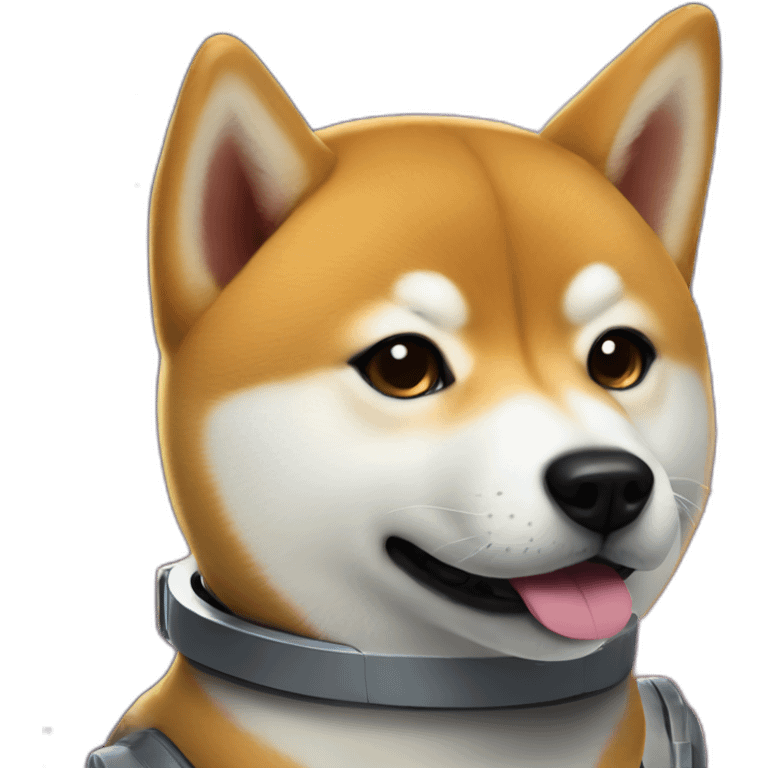 Space cadet Shiba Inu emoji