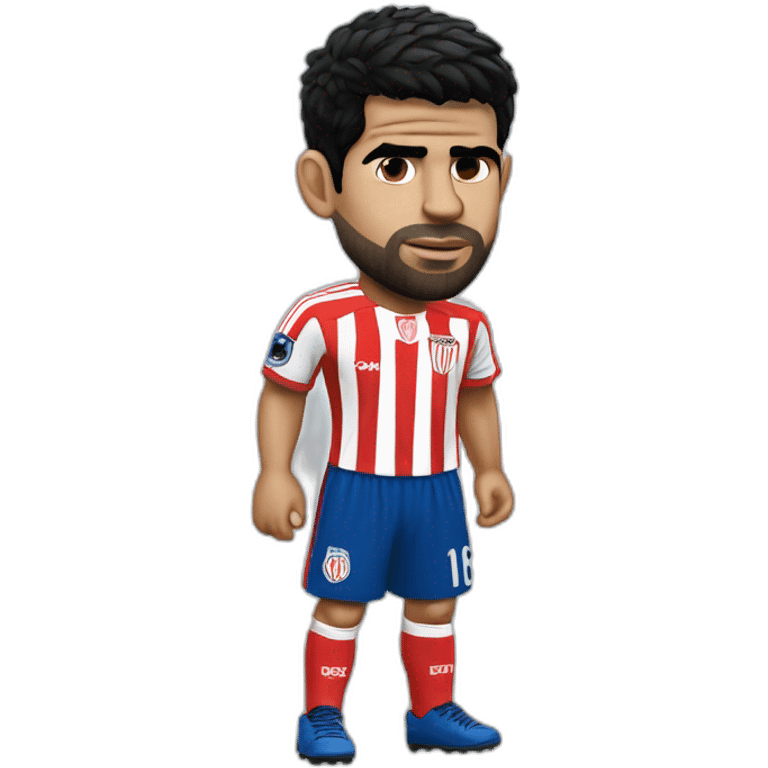 diego costa wearing PSV eindhoven uniform emoji