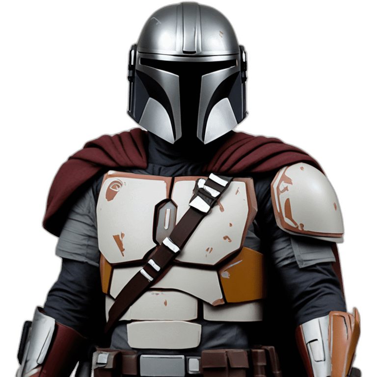 mandalorian like Superman emoji