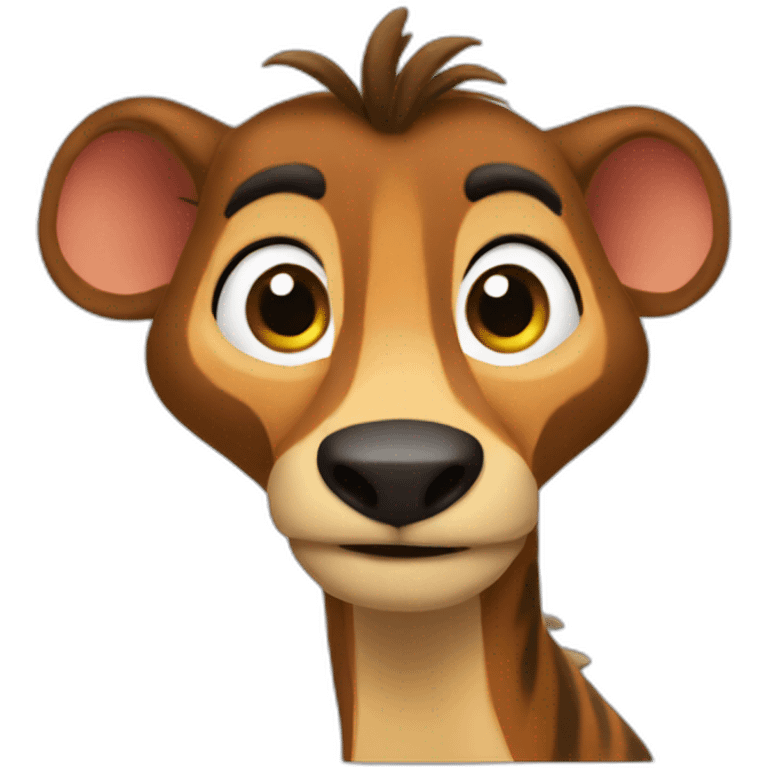 Poumba timon emoji