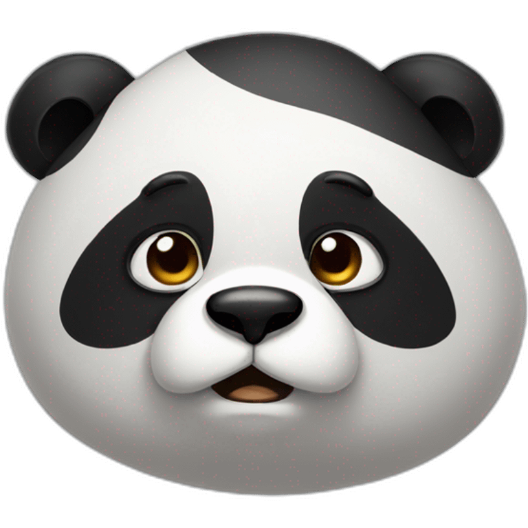 Sad panda emoji