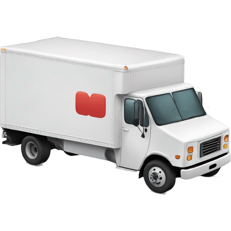 Boxtruck with letters "PGS” on the side emoji