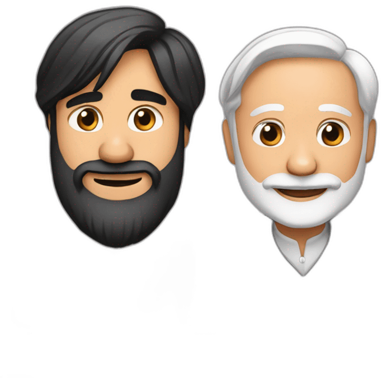 Narendra Modi and PewDiePie emoji