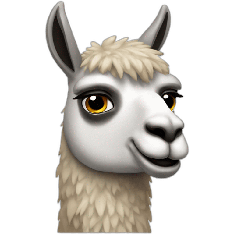 llama in beta test emoji