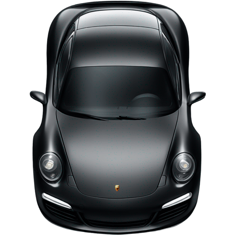 black porsche emoji