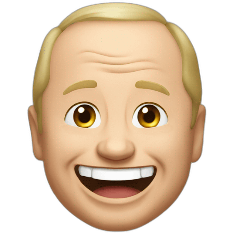 Putin president laughing emoji