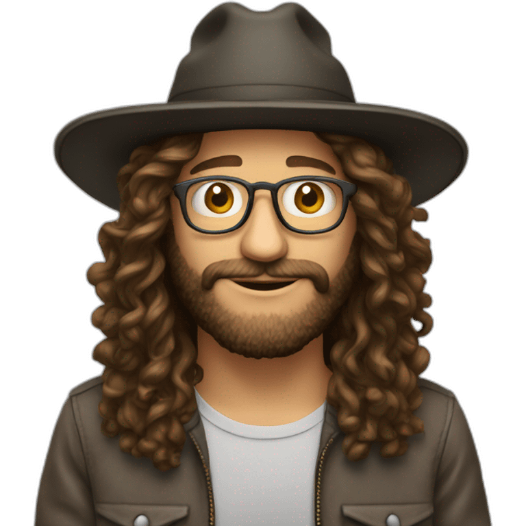 Ben goertzel with a hat emoji