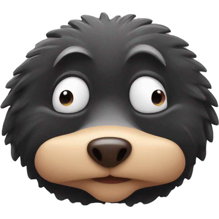 Mole with snout emoji