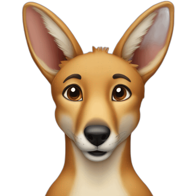 dingo-kangaroo emoji