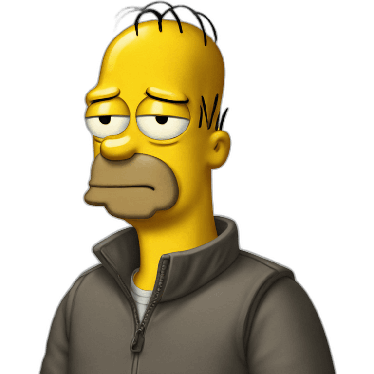 Hommes simpson emoji