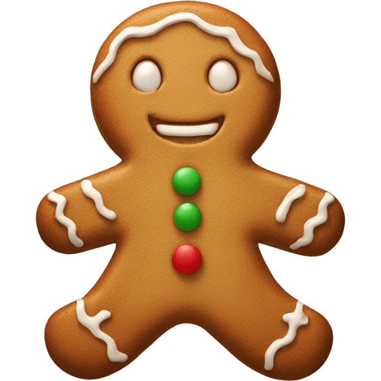 gingerbread cookie emoji