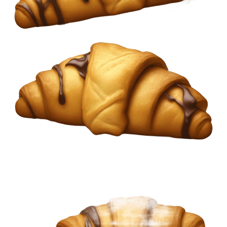 chocolate croissant  emoji