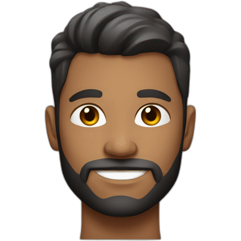 Fitness trainer male emoji