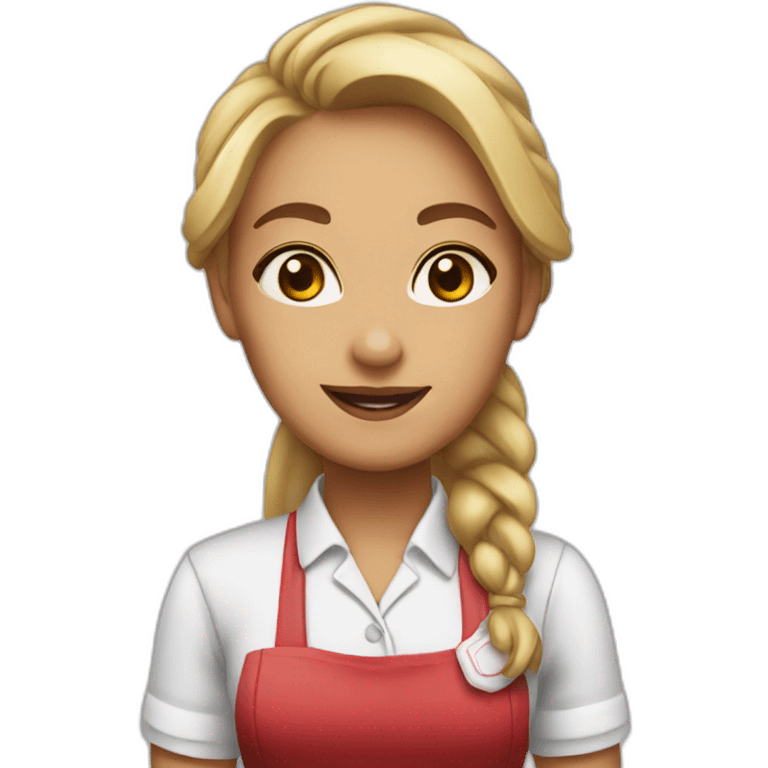 waitress emoji