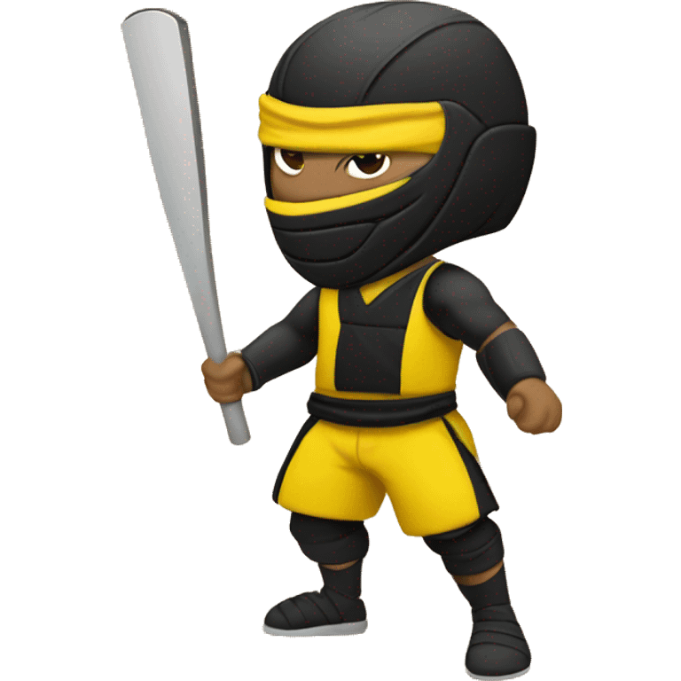 Sand volleyball ninja emoji