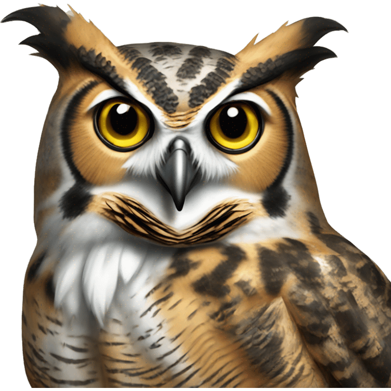 Great Horned Owl emoji